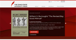 Desktop Screenshot of ohiostatepress.org